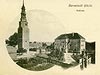 Bierutw - Zamek w Bierutowie na widokwce z 1908 roku