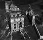 Bodzentyn - Ruiny zamku na fotografii lotniczej z okresu midzywojennego
