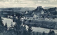 Czorsztyn - Czorsztyn na zdjciu Arnolda Strompfa z okresu midzywojennego