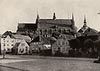 Frombork - Katedra we Fromborku na zdjciu z 1930 roku
