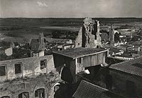 Golub-Dobrzy - Zamek w Golubiu na zdjciu Adama Lenkiewicza z 1939 roku