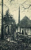 Grodzisko - Pustelnia bogosawionej Salomei na Grodzisku na pocztwce z okoo 1923 roku