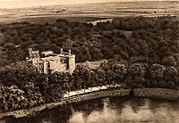 Krnik - Zamek w Krniku na zdjciu z lat 1900-24