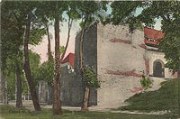 Kole - Zamek w Kdzierzynie-Kolu na zdjciu z lat 1930-40
