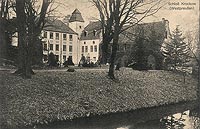Krokowa - Zamek w Krokowej na zdjciu z 1916 roku