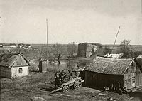 Kryw - Zamek w Kryowie na zdjciu z 1940 roku