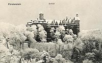 Ksi - Zamek w Ksiu na widokwce z 1915 roku
