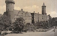 Legnica - Widok zamku w 1940 roku
