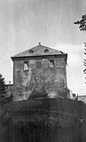 Lesko - Zamek w Lesku na zdjciu z okresu midzywojennego