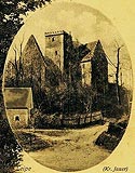 Lipa Grna - Zamek w Lipie Grnej na zdjciu z 1921 roku