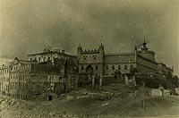 Lublin - Zamek w Lublinie po drugiej wojnie wiatowej