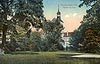 Lubsko - Zamek w Lubsku na widokwce z 1912 roku