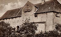 Morg - Zamek w Morgu na zdjciu z lat 1930-40
