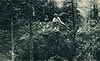 Mylibrz - Resztki wiey zamkowej na zdjciu z 1930 roku