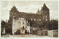 Nidzica - Zamek na widokwce z okresu midzywojennego