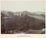 Niedzica - Zamek w Niedzicy na zdjciu Jzefa Zajczkowskiego z 1905 roku