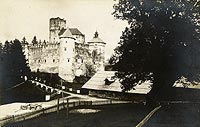 Niedzica - Zamek w Niedzicy, fot. T. i S. Zwoliski, 1929-1945