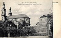 Nysa - Pozostaoci zamku w Nysie na zdjciu z lat 1910-20