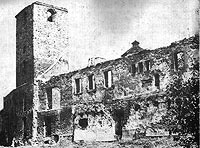 Oawa - Ruiny zamku w Oawie w 1971 roku