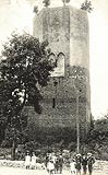 Ostrzeszw - Zamek w Ostrzeszowie na zdjciu z lat 1900-10