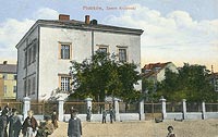 Piotrkw Trybunalski - Zamek w Piotrkowie na pocztwce z okoo 1910 roku
