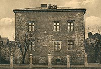 Piotrkw Trybunalski - Zamek w Piotrkowie na zdjciu z okresu midzywojennego