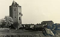 Rawa Mazowiecka - Zamek w Rawie na zdjciu z 1937 roku