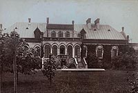 Ujazd - Zamek w Ujedzie na zdjciu z 1895 roku