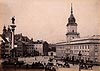 Warszawa - Krlewski - Zamek na zdjciu z 1890 roku