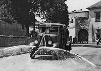 Wieliczka - Zamek upny w Wieliczce na zdjciu z 1937 roku