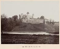 Nowy Winicz - Zamek w Winiczu na zdjciu Jzefa Zajczkowskiego z 1905 roku
