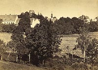 Wle - Zamek Wle na zdjciu z lat 1887-1900