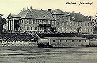 Wocawek - Paac we Wocawku na pocztwce z pocztkw XX wieku
