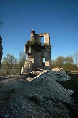 Zamek w Mokrsku Grnym